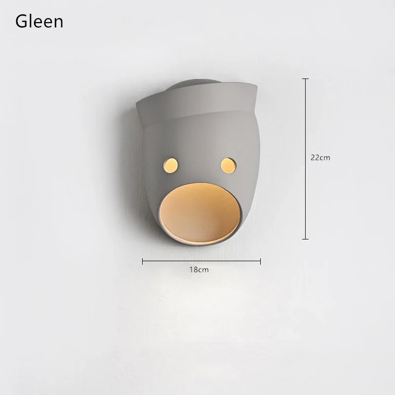 applique murale moooi joker design moderne en résine avec éclairage led
