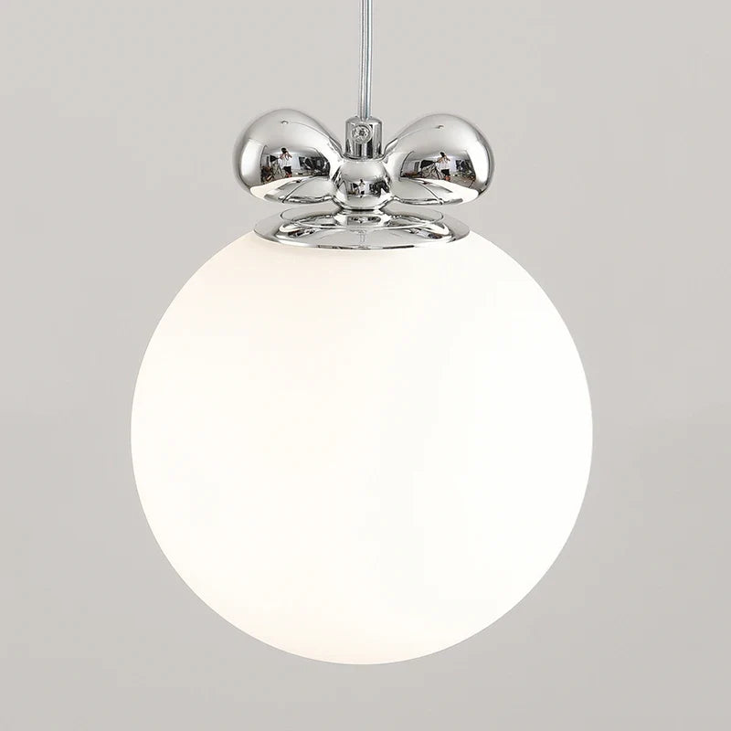 Applique murale ou suspension led bauhaus chromée