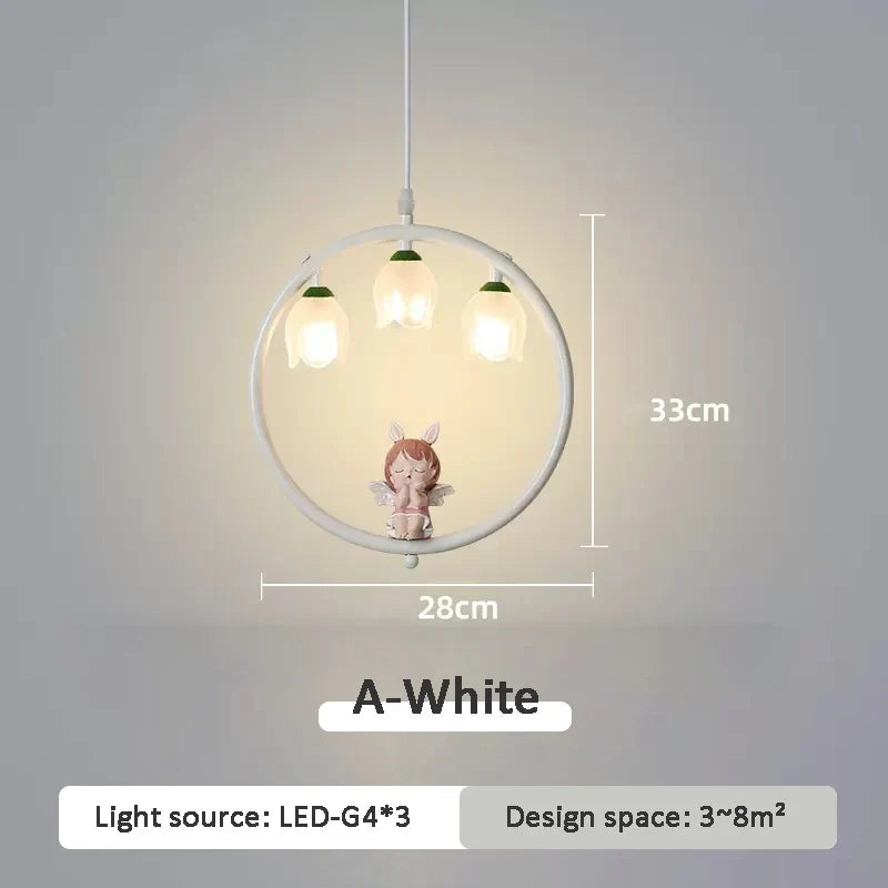 suspension mignonne pour chambre de petite fille moderne