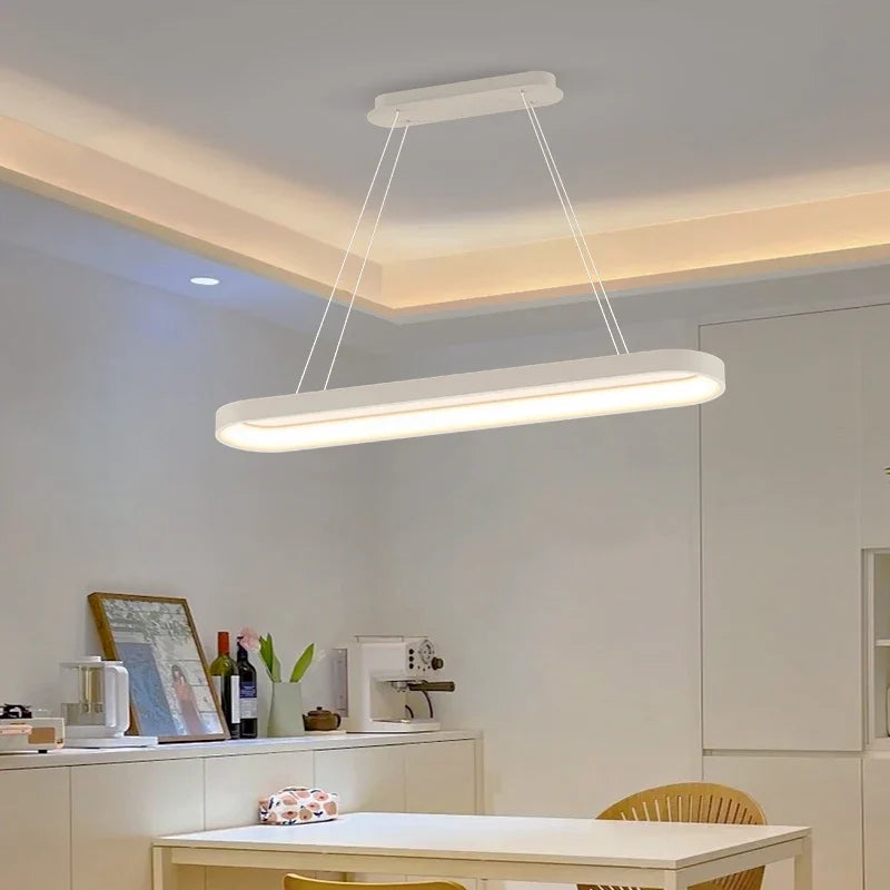 suspension led moderne pour un éclairage intérieur minimaliste