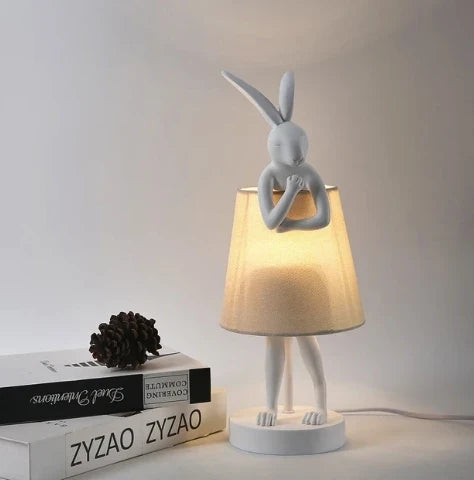 lampe à poser créative en résine design rétro nordique décor intérieur