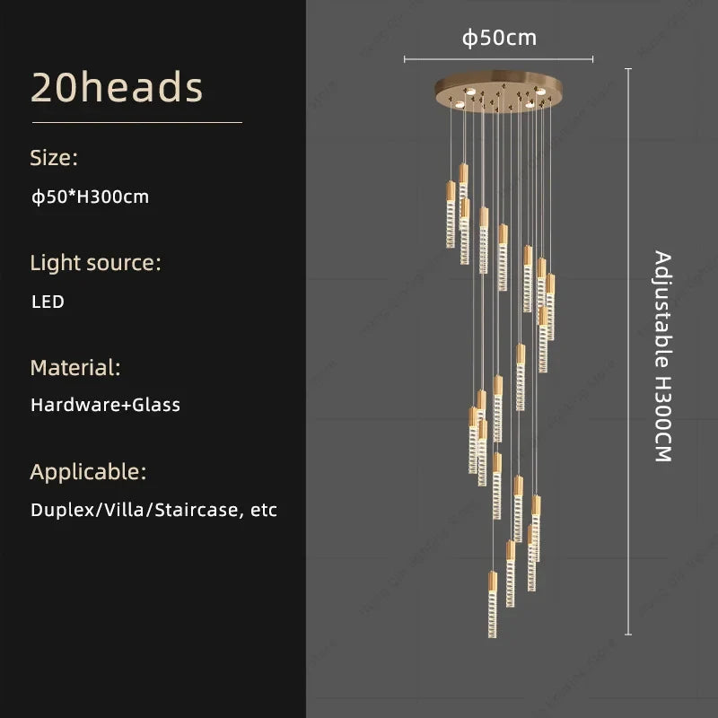 lustre moderne pour un éclairage élégant et raffiné