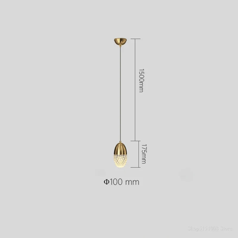 lampe de chevet nordique moderne led pour restaurant et bar