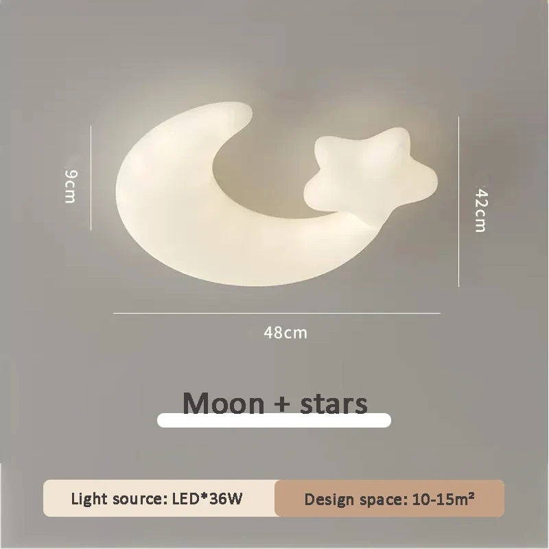 plafonnier mignon étoile lune nuage pour chambre enfant décorative
