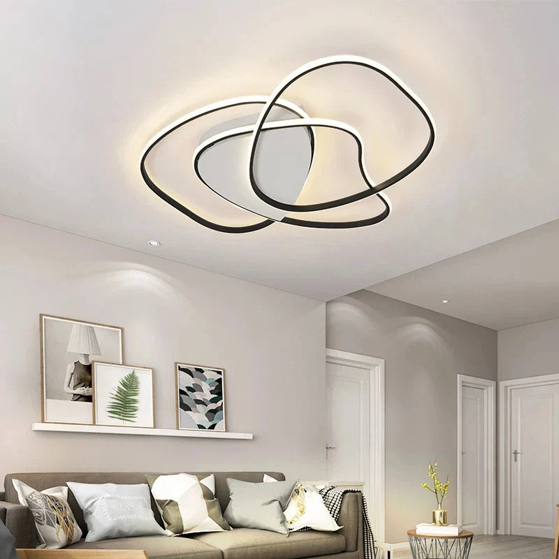 plafonnier led moderne design créatif pour intérieur décoratif