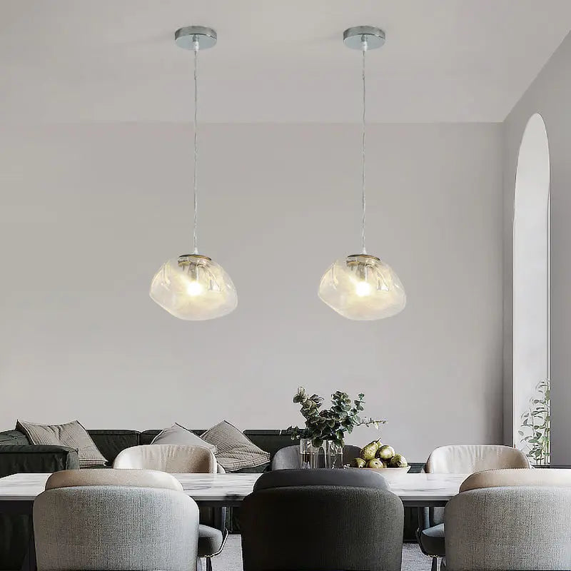 suspension moderne lampe duplex escaliers pour restaurant