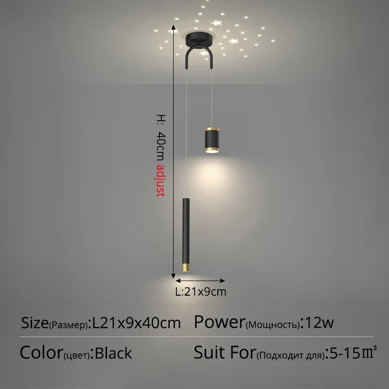 suspension moderne décorative idéale pour ciel étoilé