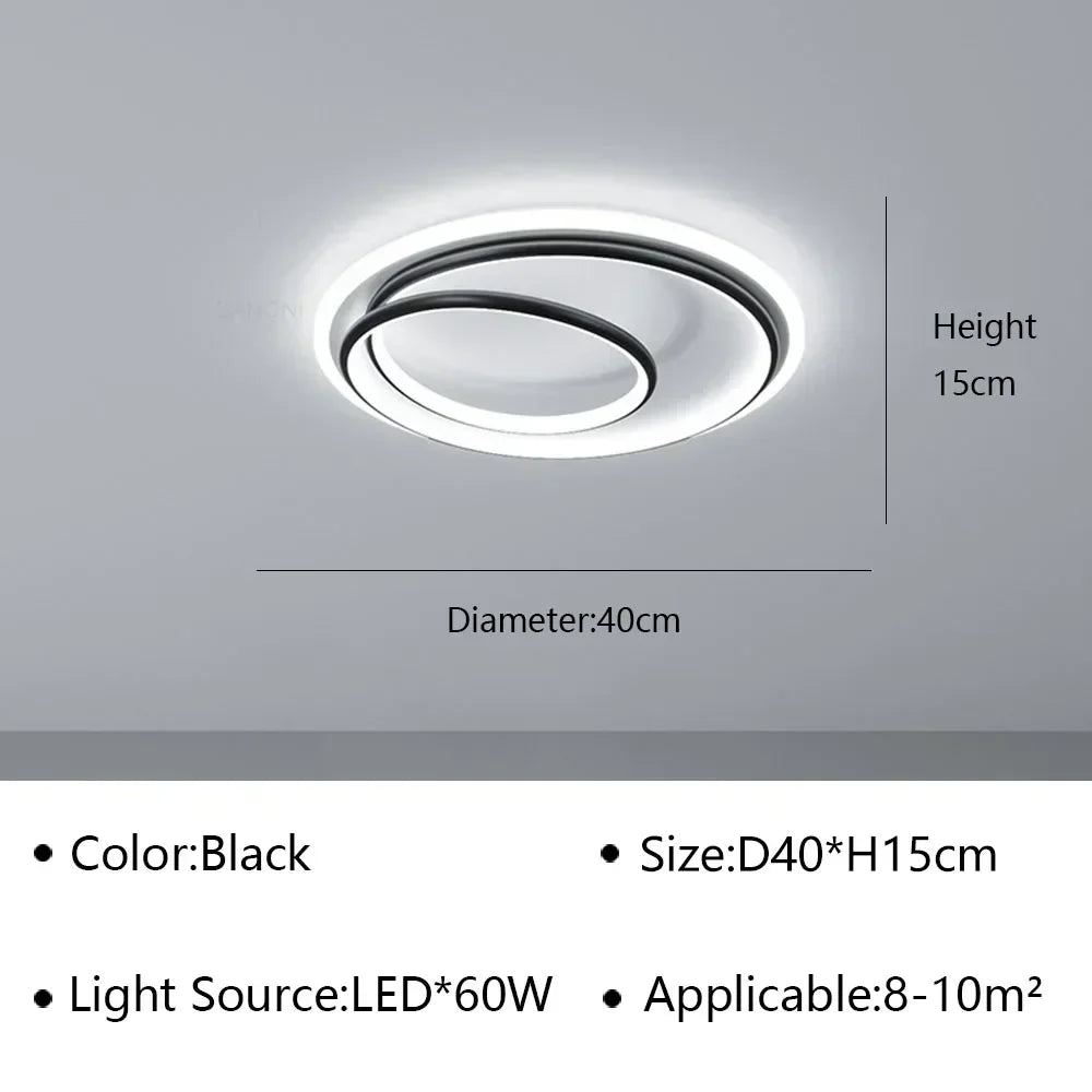 plafonnier led moderne pour décoration intérieure élégante et lumineuse