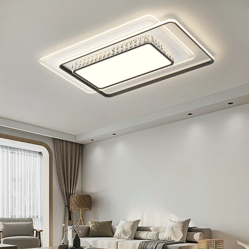 plafonnier moderne créatif en led pour intérieur élégant