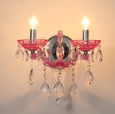 applique murale en cristal moderne pour décoration intérieure