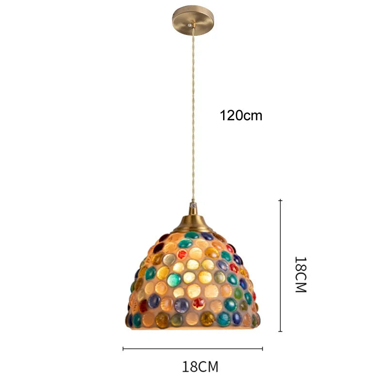 suspension en coquillage pour éclairage décoratif intérieur