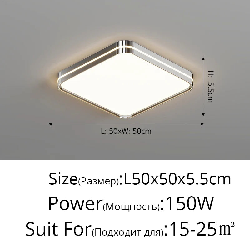 plafonnier led en fer forgé pour éclairage décoratif intérieur