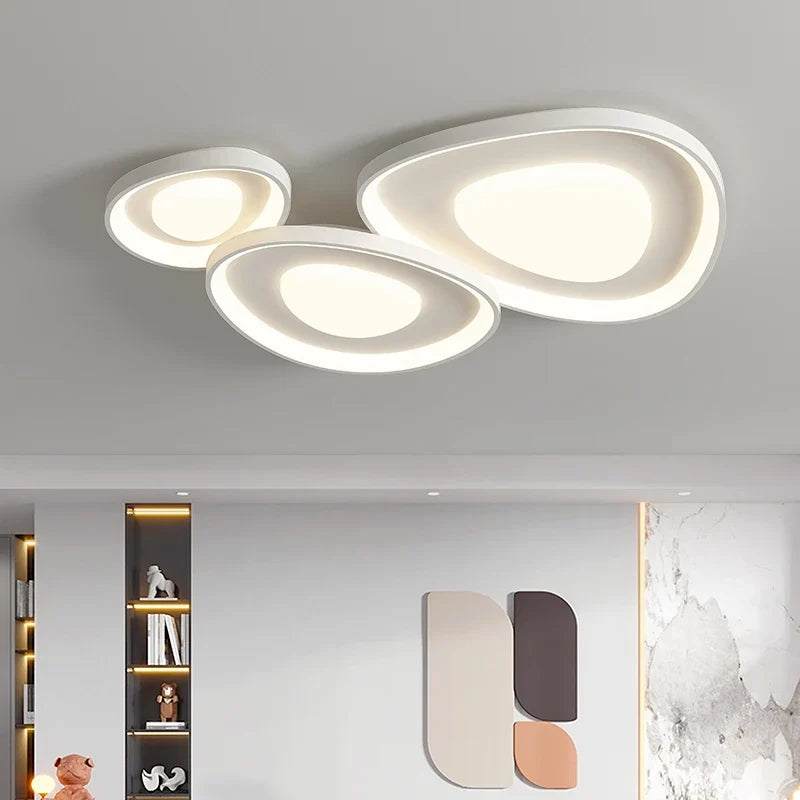 lustre led minimaliste moderne avec protection des yeux anti-bleue
