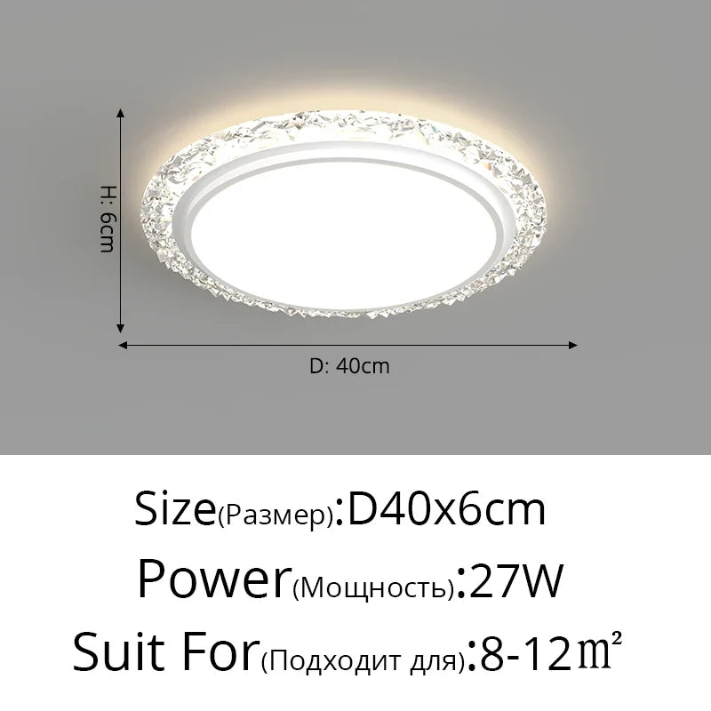 lustre moderne en cristal pour un éclairage élégant