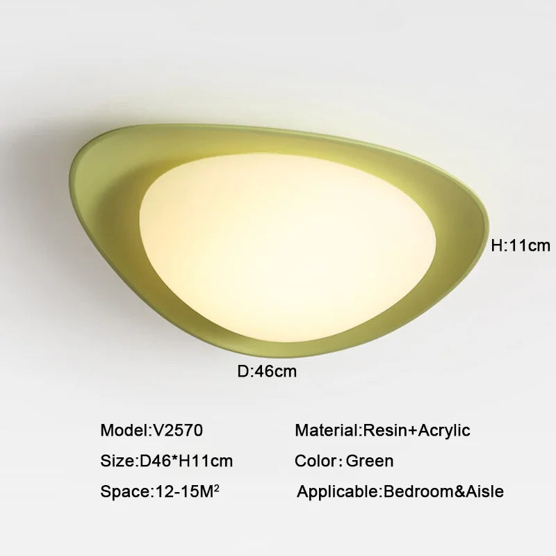plafonnier led moderne pour décoration intérieure nordique
