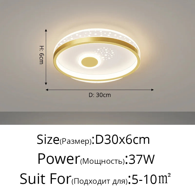 lustre moderne en led pour éclairage d'allée et couloir
