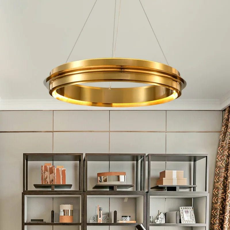 lustre minimaliste post-moderne italien led créatif