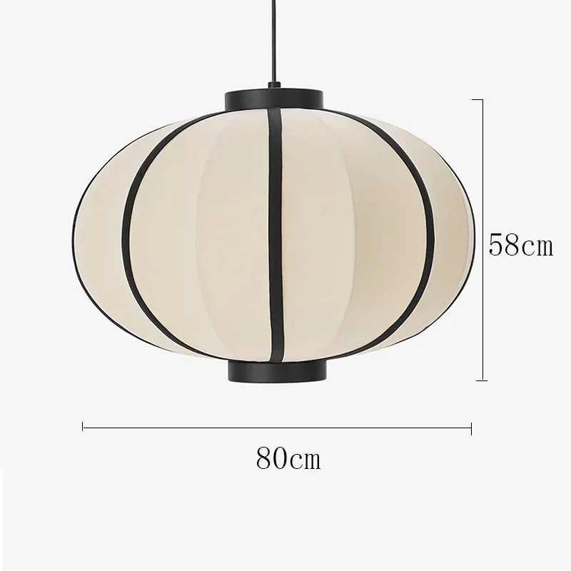 piet lanternes simples design tissu abat-jour décoration lumière