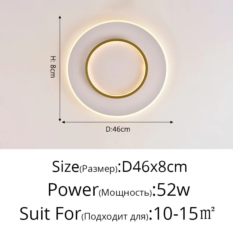 lustre nordique led simple moderne créatif balcon