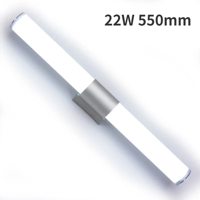 Applique murale salle de bains Led miroir lumière étanche 12W 16W 22W AC85-265V LED Tube moderne applique salle de bain éclairage
