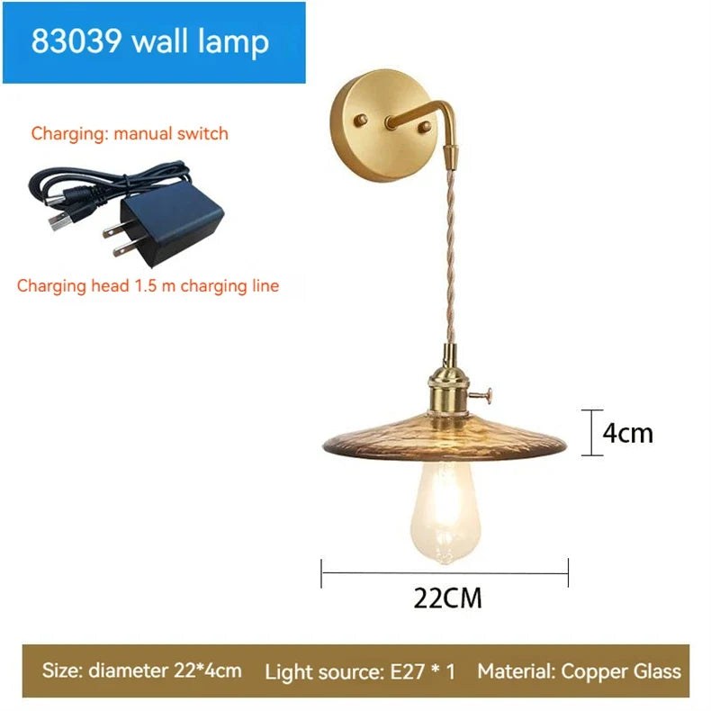 suspension moderne en verre avec led pour décoration intérieure