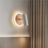 applique murale led pivotante projecteurs rotatifs ambiances chevet wabi-sabi