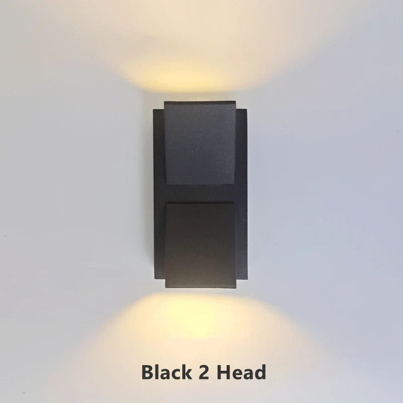 applique murale led extérieure moderne étanche pour jardin et balcon