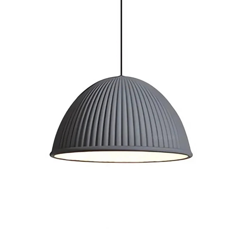 Suspension LED en résine de citrouille