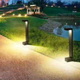 10W Outdoor LED Garden Path Lights Aluminum LED Landscape Bollards Light LED Standing Post Light for Garden Backyard Lawn Decor