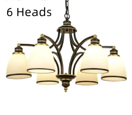 lustre rétro pour une ambiance campagnarde chaleureuse