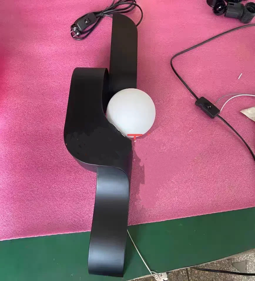 applique murale géométrique minimaliste moderne pour fond de tv