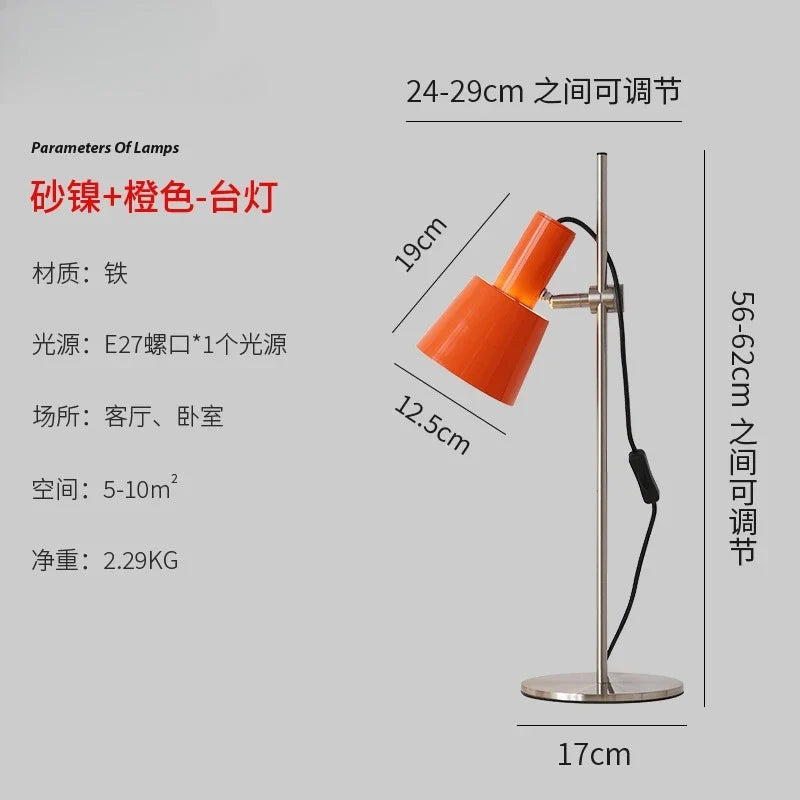 lampe de bureau réglable design rétro moderne led
