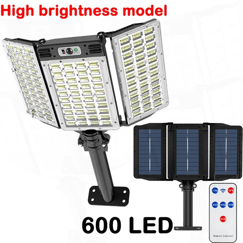 20000W Split Solar Street Light Outdoor Aluminum Solar Street Light Garden Sunlight House Remote Control Waterproof Wall Lamp