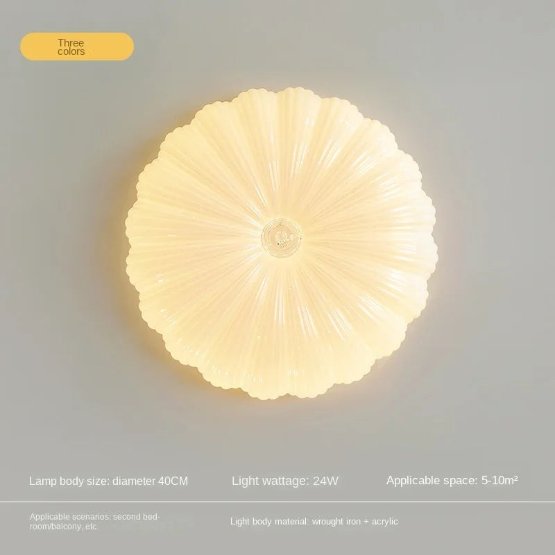 lustre créatif à pétales pour une ambiance chaleureuse et apaisante