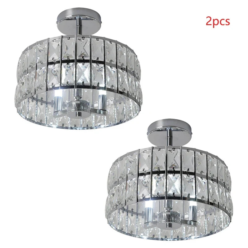 Plafonniers nordiques pour chambre Lustre couloir vestiaire plafonnier Luminaire Lampa Sufitowa abat-jour suspendu décor à la maison