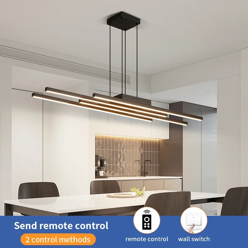lustre moderne design nordique lumineux pour bar et restaurant