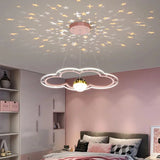 lustre étoile créatif lumineux pour chambre d'enfants