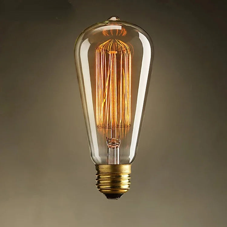 lustre moderne led en métal avec suspension vintage