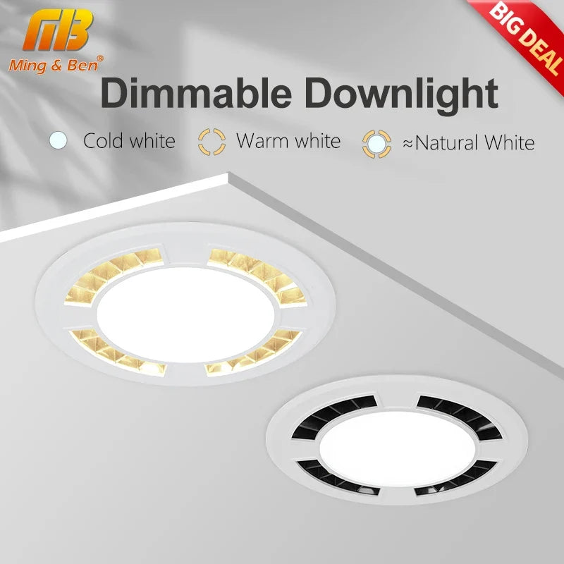 spot led encastrable dimmable pour éclairage intérieur polyvalent