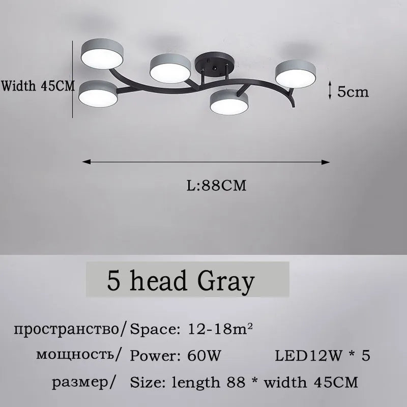 plafonnier led design moderne pour éclairage intérieur élégant