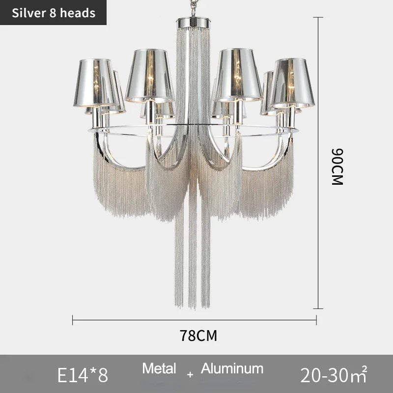 lustre de luxe moderne pour mariage avec lumières intégrées