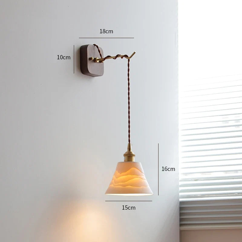 Applique LED style japonais IWHD