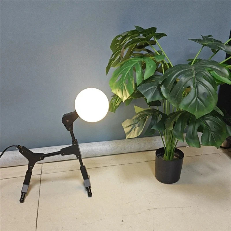 lampadaire moderne en fer design créatif pour décoration nordique