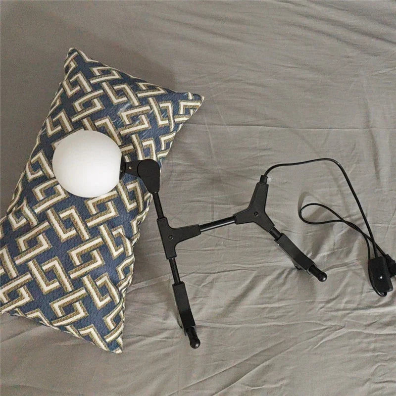 lampe de sol art abstrait animaux fer décoration nordique