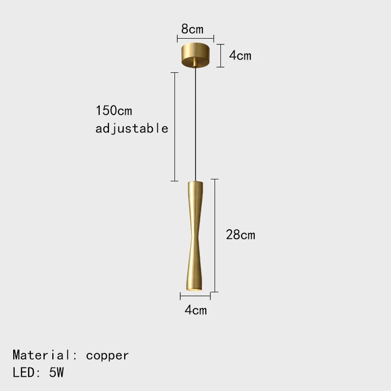suspension moderne design réglable pour intérieur élégant
