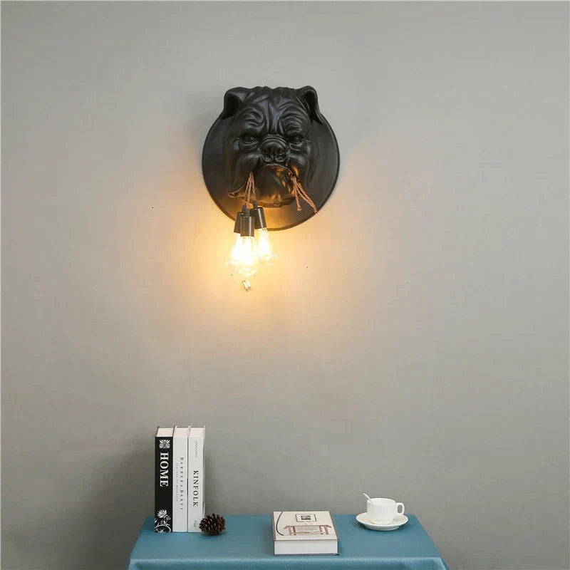 applique murale moderne en résine design art déco vintage lumineux