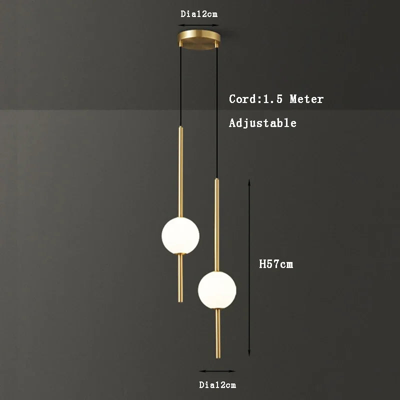 Lamp Gold Elegant Pendant Light, Modern 1-Light Ceiling Hanging Light Fixture In Gold Finish ,ideal For Bedroom Living Room, Bu
