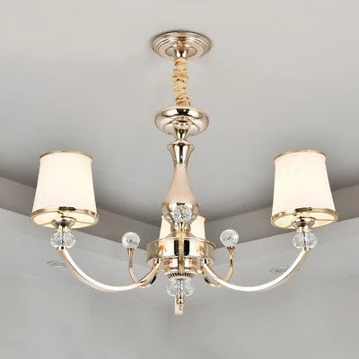 lustre en cristal de luxe pour décoration élégante