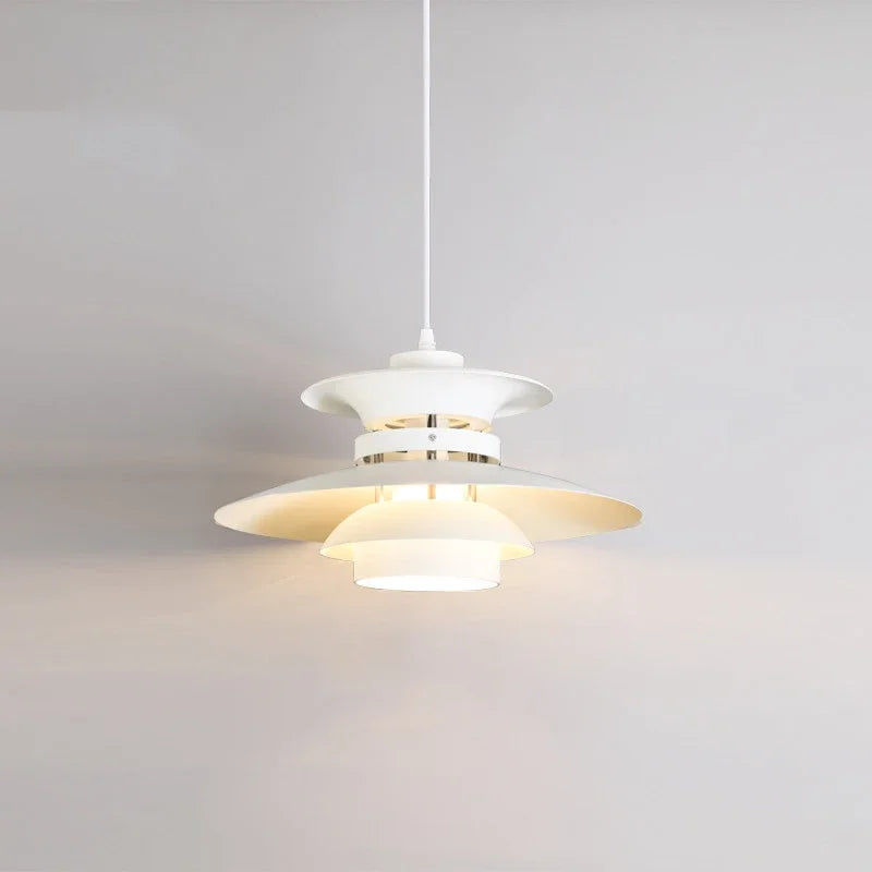 suspension moderne en forme de parapluie lumineux décoratif d'intérieur