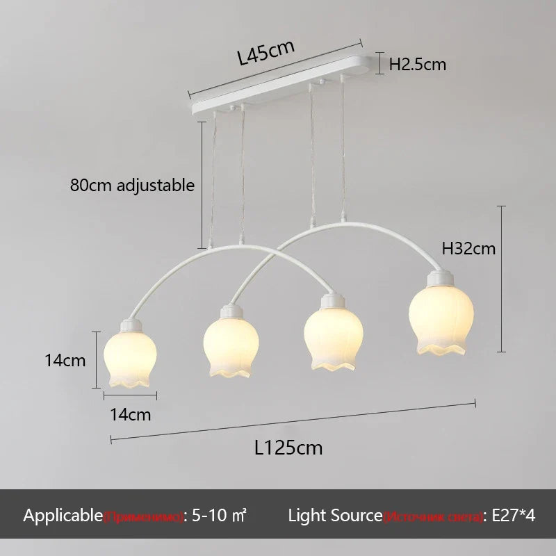 lustre moderne à LED pour éclairage intérieur élégant